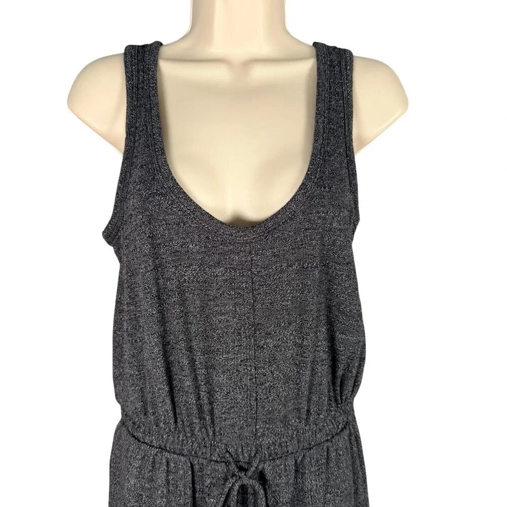 Free People‎ Beach Womens XS Charcoal Jumpsuit Romper Terry Jogger Sleeveless
